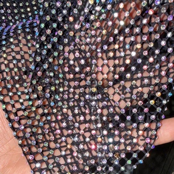 Silver Chainmail Halter Top - Picture 4 of 4